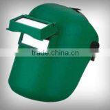 3 Lens PP Full Face Safety Welding Helmet Rubber Lens Hood With Ratchet Headband