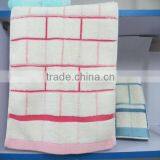 Pure Cotton Weak Twist Yarn Dyed Ribbons Soft Face Towel thumbnail-3