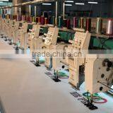 12 Heads Chenille / Chain-stitch Industry Embroidery Machine , Automatic Trimmer