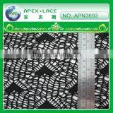 Fashion Trends Polyester Mesh Lace Fabric for Girls Flower Lace Dress-APN3693