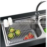 Hot Sell Stainless Steel Folding Dish Rack