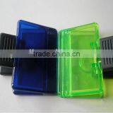 Plastic magnetic clip, Plastic power clip, Promotional transparent magnetic power clip, PTMC014