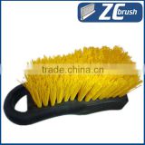 Plastic bristle scrub brush