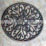 Round Shape Doormat Cast Iron thumbnail-3