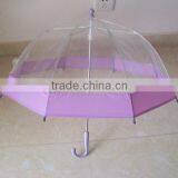 Cheap Best Selling Retail Items Kids Poe Mini Size Transparent Umbrella From China Supplier