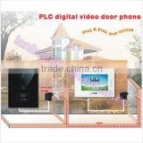 Touch PLC Digital IP Video Intercom for Villa