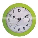 2015 10" Round Plastic Lens Wall Clock thumbnail-1