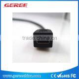 20CM Right Angle Mini USB B Male To Female Extension Cable thumbnail-3