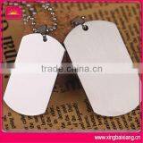 Custom Aluminum Metal Cheap Dog Tags for Men