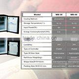 30L Top Grade Hotel Absorption Glass Door Mini Beer Fridge thumbnail-6