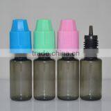 10ml PET e Liquid Bottle With Childproof Cap and Long Thin Dropper Tip thumbnail-3