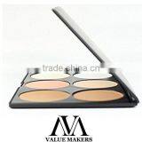6 Color Foundation, Waterproof Pressed Shading Powder Compact, Long Lasting thumbnail-4