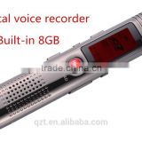 K2 Voice Recorder 8GB LCD Screen Displayer Pen Voice Recorder with MP3 music Player High-fidelity recording
