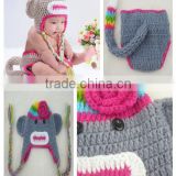 Wholesale monkey shape handmade sweater newborn photography props