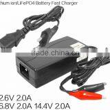 14.6V 1.8A portable top quality toy car 4 cell lifepo4 battery charger