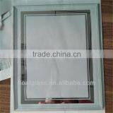 3mm Beveled Edge Glass/The Best Quality Customized Patterned Glass
