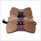 wholesale cheap price handmade mens fancy wooden bow tie with a gift box