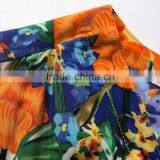 L044 Romper Women Playsuit 2016 Hot Sexy Floral Printed Sleeve Playsuit Wholesale thumbnail-4