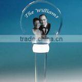 2016 High Qualitywholesale Clear Fashion Style Crystal Photo Frame, Crystal Crafts