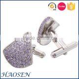 2015 New Arrival Rose Gold Plated Jewelry Crystal Cufflinks thumbnail-3