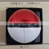 2016 New Arrival Pokeball Power Bank For Mobile Phone 10000mah Pokemon Power Bank thumbnail-3