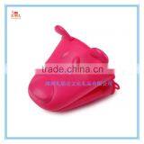 Bull Shape Colorful Silicone Heat Resistant Bbq Gloves for Cooking/Baking/ Smoking/Barbecue