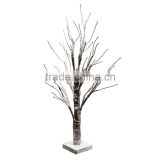 Table Top Decoration 4.5v 24LEDs 24 Inch Snow Covered Lighted Tree