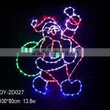 DONGYU LIGHTING FACTORY Underselling LED 2D Father Christmas Model Light