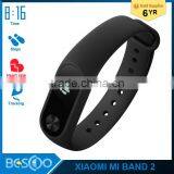 2016 Original Xiaomi Mi Band 2 Miband Wristband Bracelet With Smart Heart Rate Fitness Touchpad OLED Screen Mi Band 2 thumbnail-2