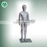 New Fashion 2015 New Silver Chrome PP Chrome Window Display Children's Mannequin thumbnail-1