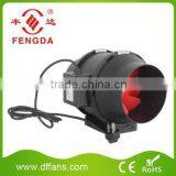 150mm Black Plastic Mixed Flow Fan thumbnail-1