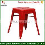 Industrial Metal Shoe Stool for Sale