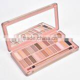 Chinese Factories Wholesale Custom 24 Slots Luxury Cosmetic Box, Beautiful Pink Eye Shadow Box