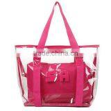 Hot Sell Summer Jelly PVC Beach Handbag 2PCS/Set (LCHHB109) thumbnail-1
