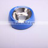 New Design Melamine Dog Bowl With Stainless Steel Bowl thumbnail-5