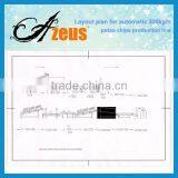 100-150kg/h Fully Automatic French Fries Potato Chips Producing Line for Sale thumbnail-6