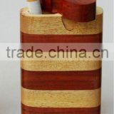Home Decor New Designs Wooden Dugout Pipes/ Smoking Pipes