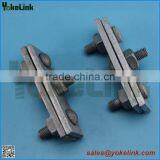 Galvanized Steel Line Cable Clamp Three Bolt Guy Clamp thumbnail-5