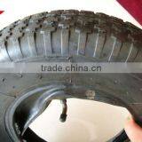 Qingdao Supply Diamond Pattern Wheelbarrow Tyre 4.80/4.00-8 thumbnail-1