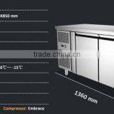 2 Door Stainless Steel Chest Chiller Kitchen Equipments thumbnail-3