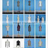 Half Body Headless Male Fabric Dress Form Mannequins on Sale thumbnail-6