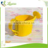 Best Sell Oval Design Decorative Color Painted Flower Metal Watering Cans for Sale thumbnail-1