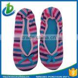 Trade Assurance Fashion Casual Stripe Flat Roll up Shoes thumbnail-1