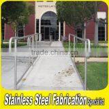 Modern Design Stainless Steel Decorative Outdoor Free Standing Handrails thumbnail-3