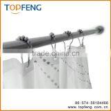 Shower Curtain Rings/Hook Hangers on Bath Rod & Curtains thumbnail-1