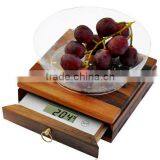 High Precision Bamboo Wooden Kitchen Scale thumbnail-5