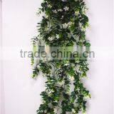 90cm tall new decoration artificial flanged plastic black green hanging bushings square EDC1602 22J09