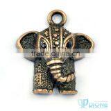 Antique Bronze Elephant Metal Charms Hot Sell Animal Metal Charms thumbnail-1
