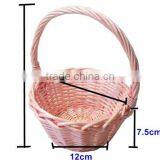 Handwoven Wicker Chinese Girl Basket Wedding thumbnail-5