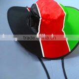 Popular Polyester Material Foldable Cowboy Cap, Cowboy Folding Hat, Fans Foldable Cap thumbnail-3